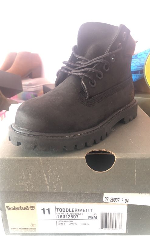 New Black Timberlands