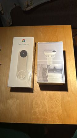 Brand New Google Nest Doorbell And Bracket White