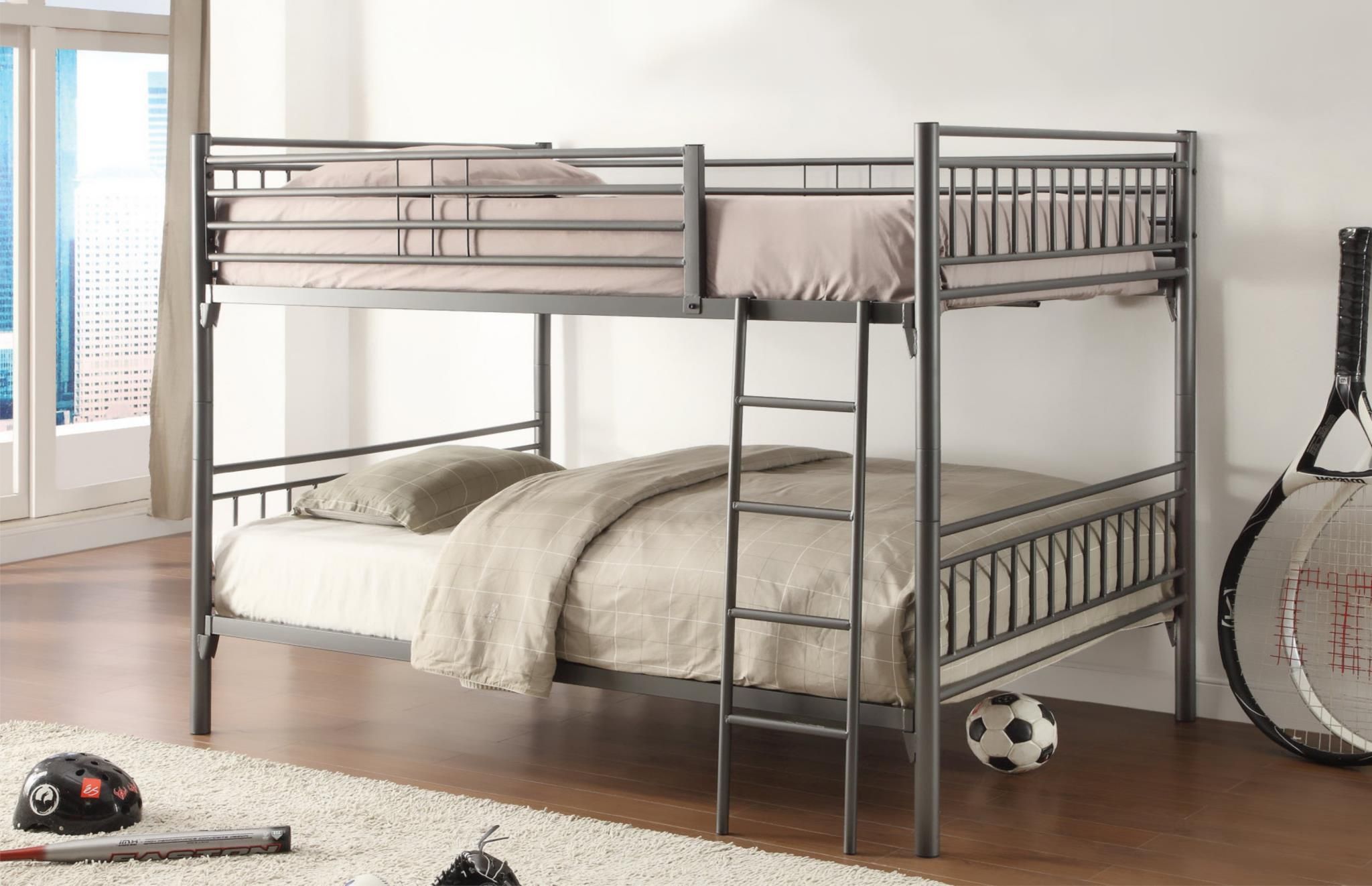 💥Huge Blowout Furniture Sale!💥 FULL Over FULL Metal Bunkbed! Brand New In Box! $50 Down Takes It Home Today!