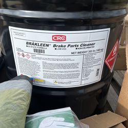 Brand New 55 Gallon Drum Of Brakleen Brake Parts Cleaner 