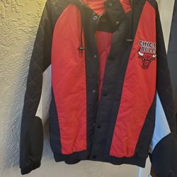 Chicago Bulls Starter Jacket Size Large