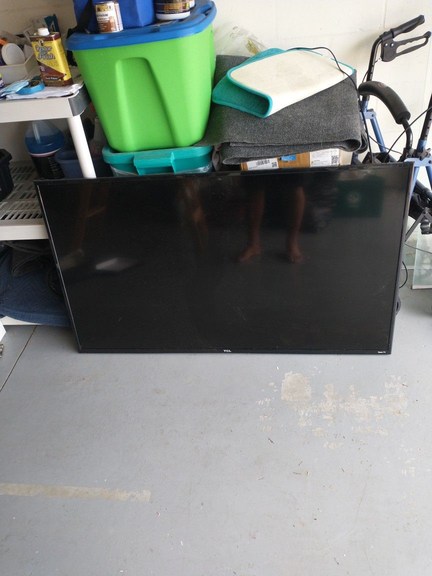 TCL 55" roku tv (not remote control)
