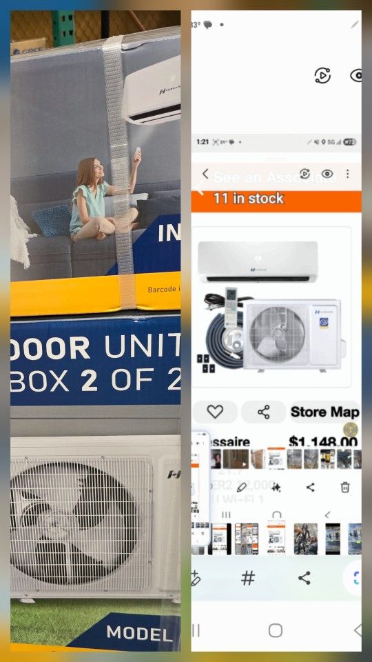 2 / Brand New Mini Splits Asking $575 Each Or Both  For $1100