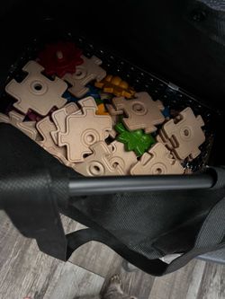 Wood gear puzzle toy