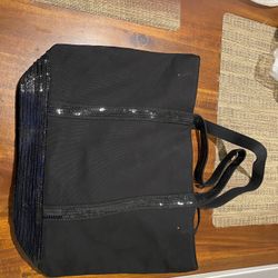 Woman’s Black Vionic Tote Bag With Sequin