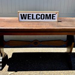 Antique Lundin leaf dining table