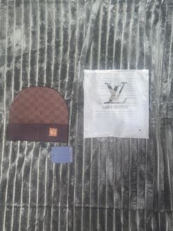 Brown LV Beanie