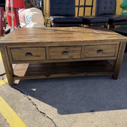 50x30 Wood Coffee Table