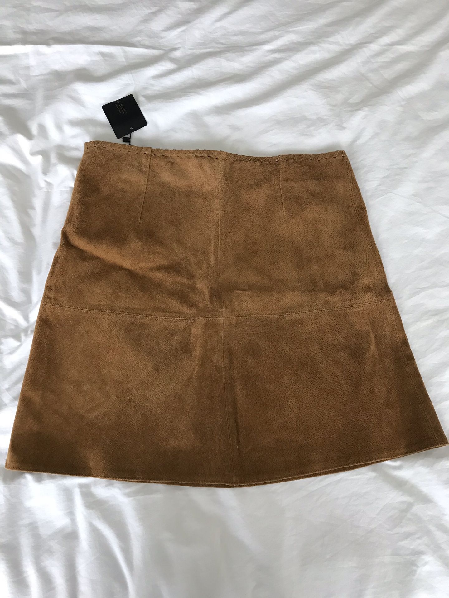 NEW Zara leather skirt