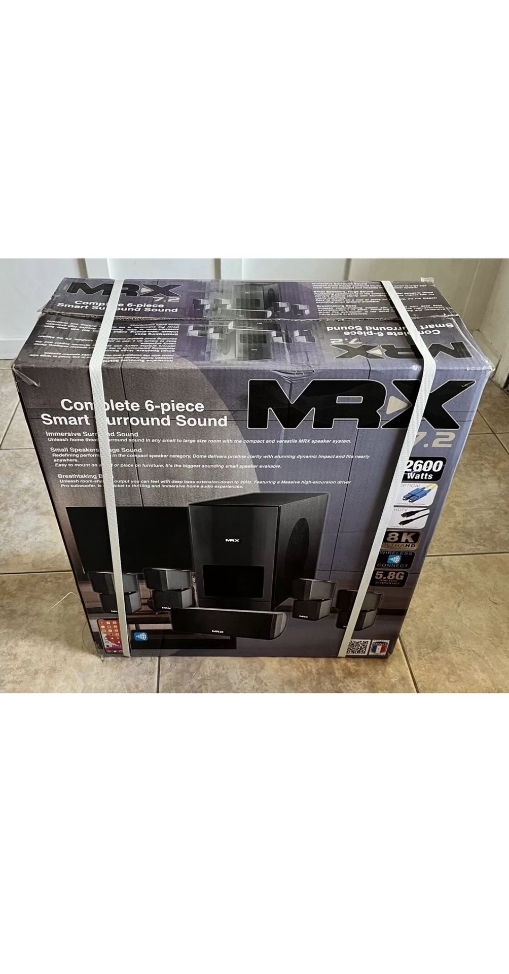 Mrx 7.2 Complete Smart Surround Sound - Home Theater System