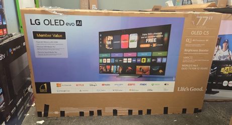 77C5 77” Lg smart 4k oled hdr tv