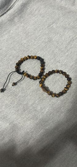 Brown Beaded Bracelets