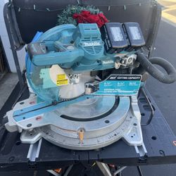 Makita 12” Dual Bevel Compound Miter Saw 36v