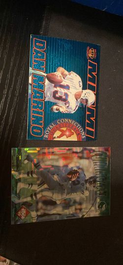 dan marino and cunningham cards