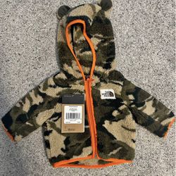Baby Boy Northface Fleece 0-3 Months 