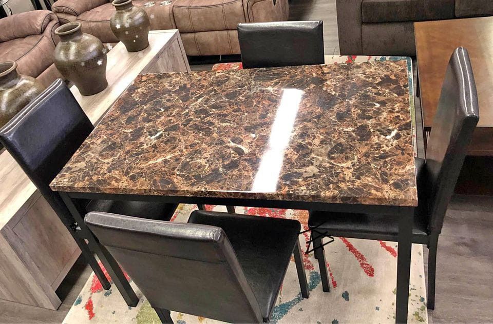 Tempe Dining Set $10 Down Payment And Financing Available