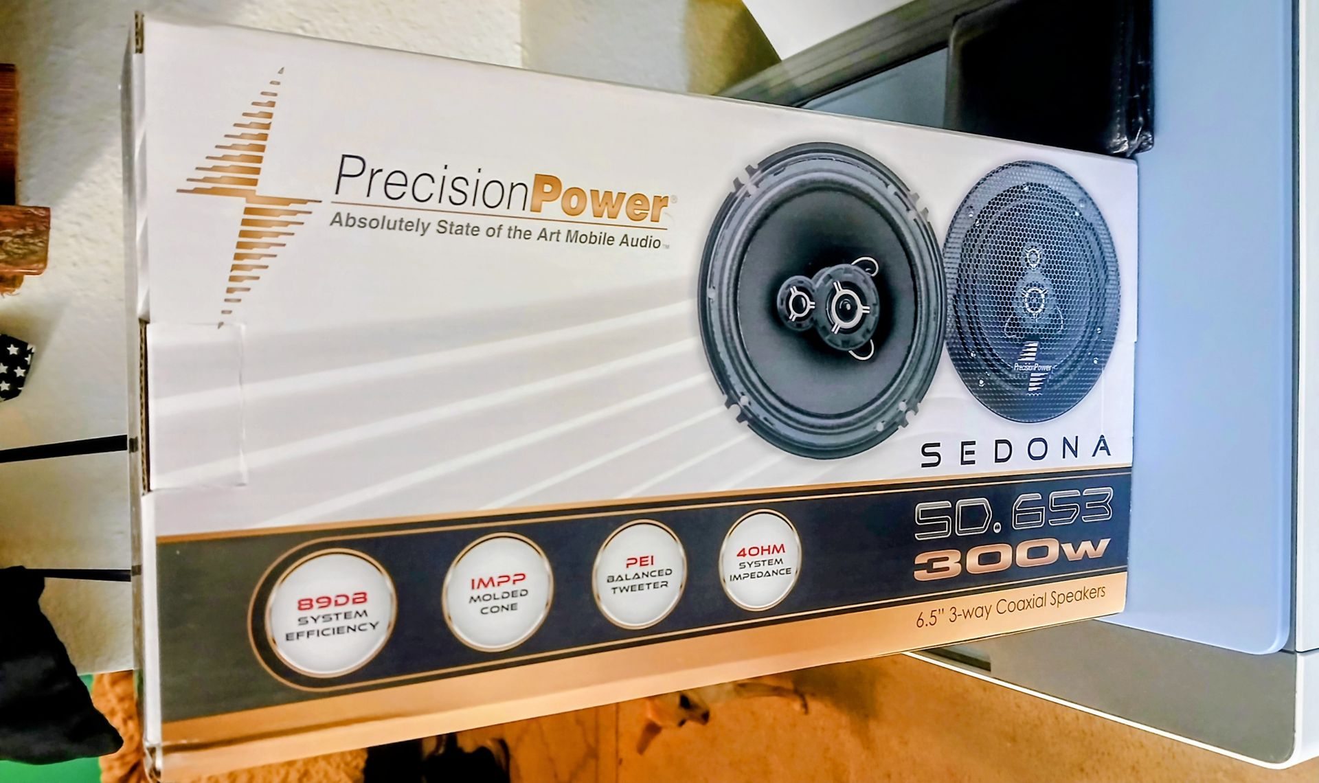 Precision Power 6.5 Door Speakers Brand New In The Box