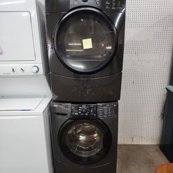 Kenmore Elite Black Front Load Washer And Dryer 