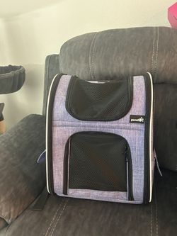 Purple Pet Carrier Backpack