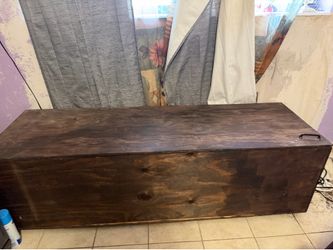 Wooden chest