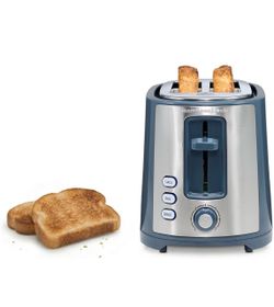 Hamilton Beach Extra-Wide Slot 2 Slice Toaster With Bagel & Defrost Buttons