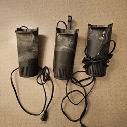 3 Hang On,  Fish Filters,  Whisper 10i