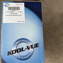 New Left Side View Mirror Electric (OEM)