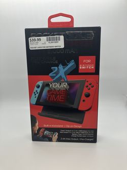 Pocket Juice Portable Charger Nintendo Switch 5000 MaH