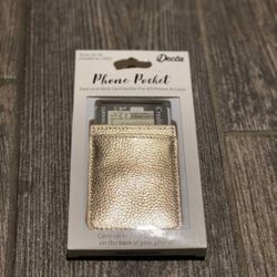 Gold Phone Pocket