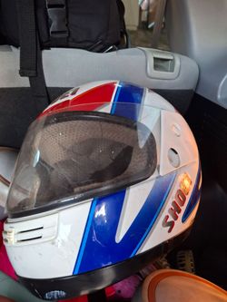 Vintage 1988 shoei helmet