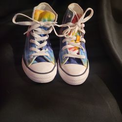 Tye-Dye Converse Kids Shoes