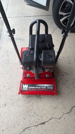Wen compactor construction zone plate 24 inch 173/4 inch 5400 por minutes 212 CC DHV ENGINE new