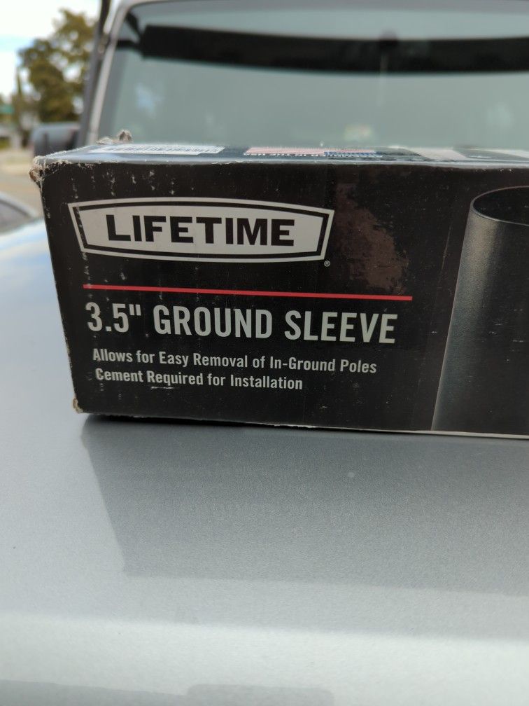 Lifetime 3.5" Ground Sleeve For In-ground Poles