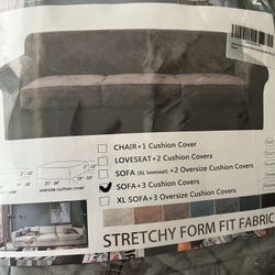 Velvet Sofa Slipcover