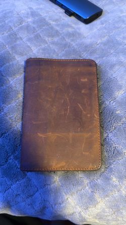 Brown Leather Bifold Wallet