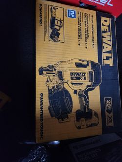 20V MAX Lithium-Ion 15-Degree Cordless Roofing Nailer Kit with 2.0Ah Battery Charger and Bag
