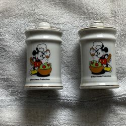 Disney Vintage Salt and Pepper Shakers - never used!