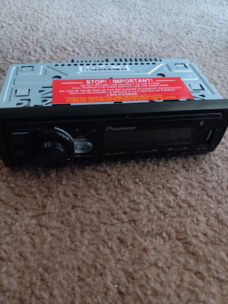 Bluetooth Pioneer Car Stereo
