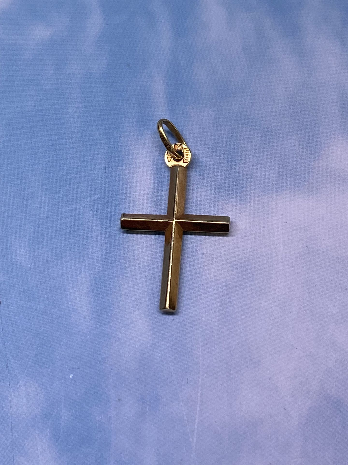 14k Cross Pendant