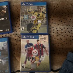 FIFA 15 And 17 Video Games PS4 