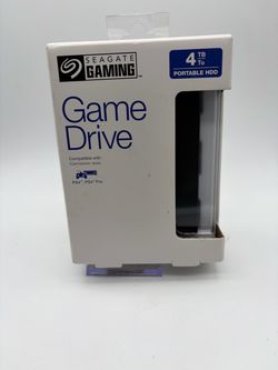 Seagate 4TB Portable Game Drive PS5/PS4