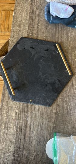 Slate Hexagon serving tray