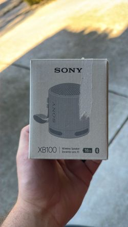 Sony speaker XB100