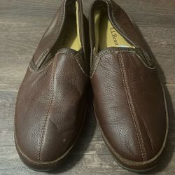 Pantuflas De Piel Hombre Size 12 LLBean