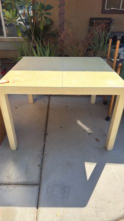 Square Dining Table with Laminate Top