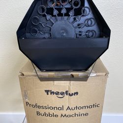 Theefun Professional Automatic Bubble Machine (Works)