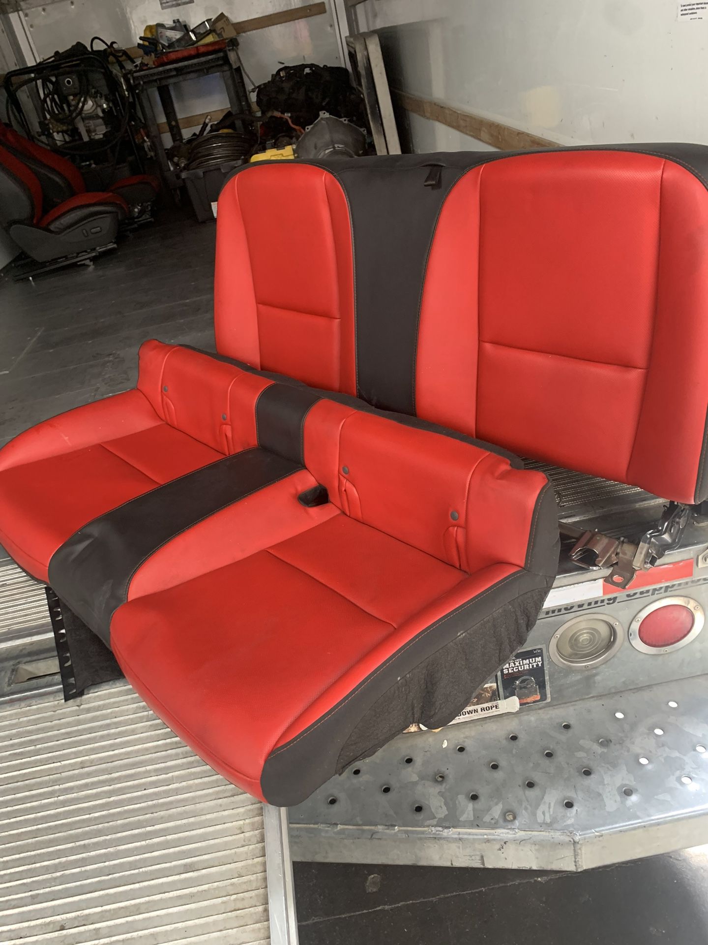 SS Camaro Red Seats 
