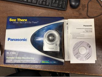 Panasonic BL-C10A Remote Video Camera