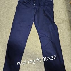 Men's Size 38 (L) 100% Linen Pants, Tommy Bahama, Izod