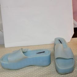 Baywatch Platform Slip on Sandles